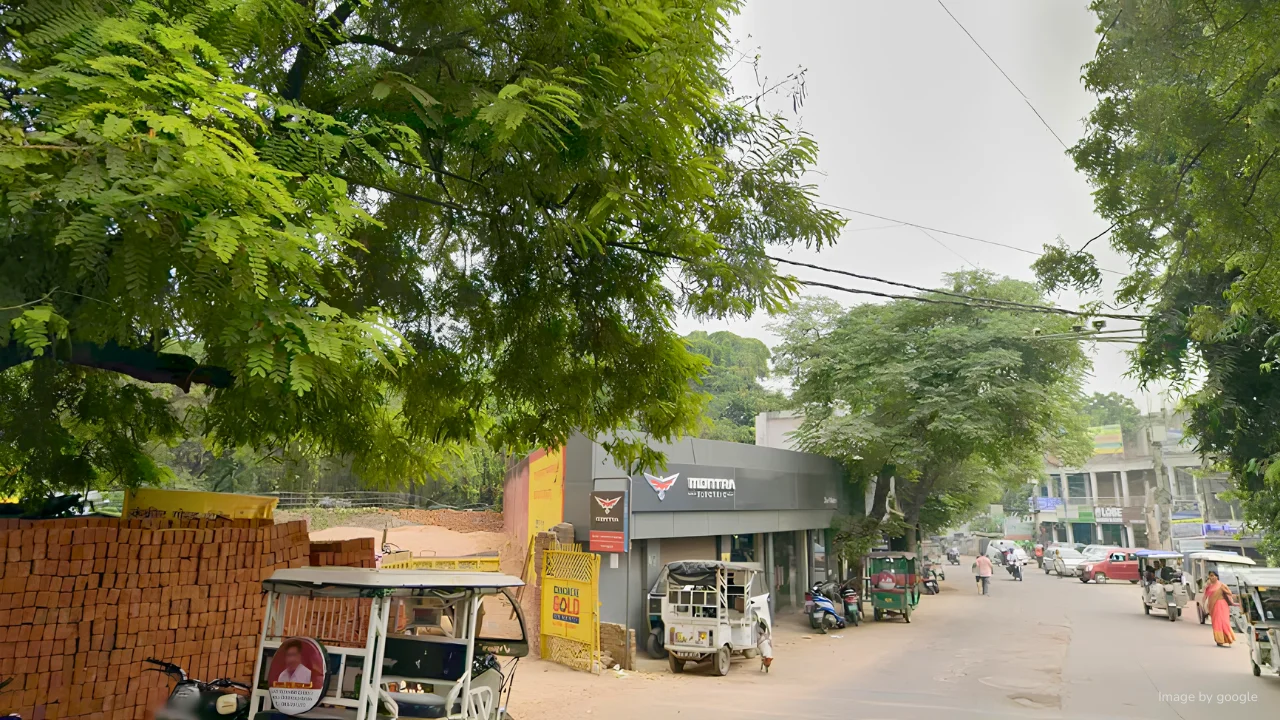 picnic spot road chauraha CIMAP