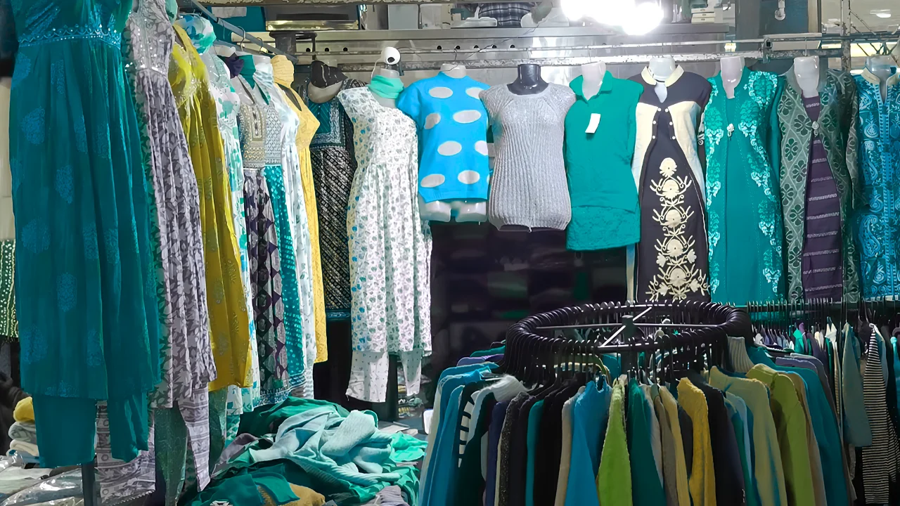 bhootnath market cloth shop